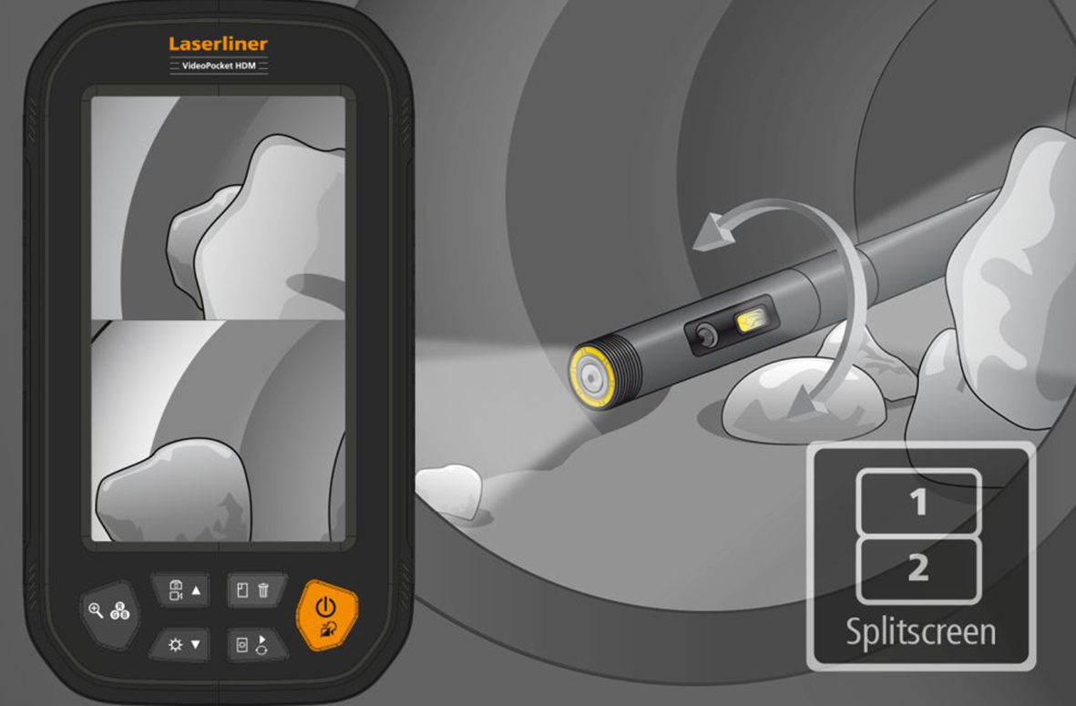 ビデオポケットHDM|Laserliner