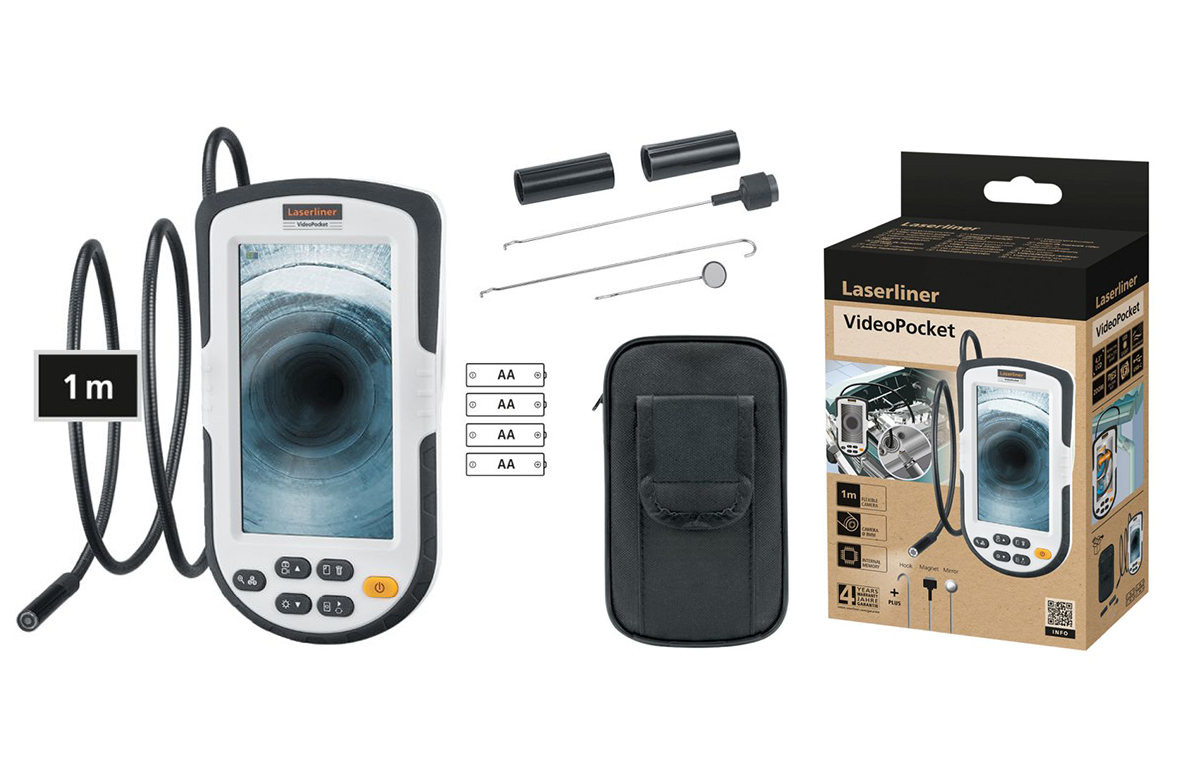 ビデオポケットの特長|Laserliner