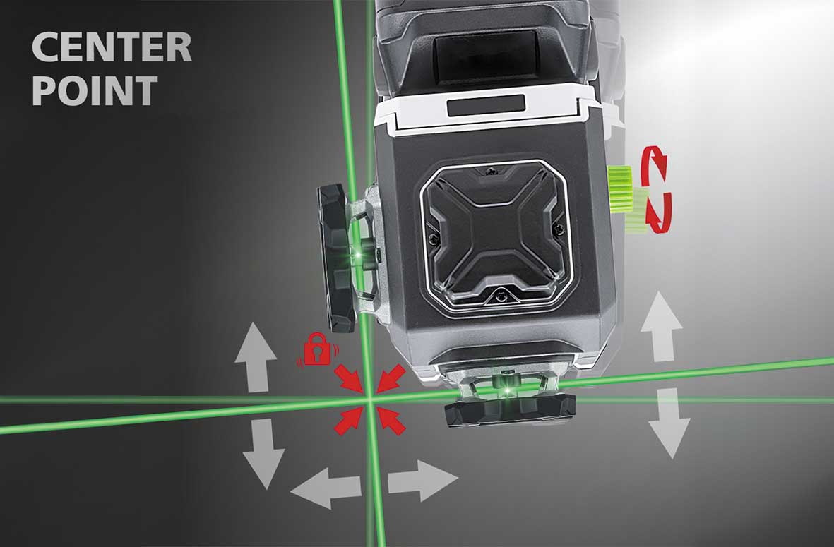 パワープレーンレーザー3Gマルチ18Vの特長|Laserliner